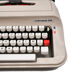 Machine à écrire underwood 319 beige révisée ruban neuf