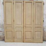 set of 4 molded old communication door