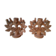 Terracotta candlesticks