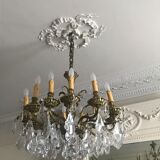 Chandelier with tassels