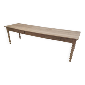 Grande table en noyer