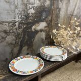 6 Acapulco dessert plates