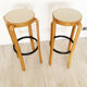Set of 2 série 8000, scandinavian stools by Thygesen and Sorensen by Magnus Olesen