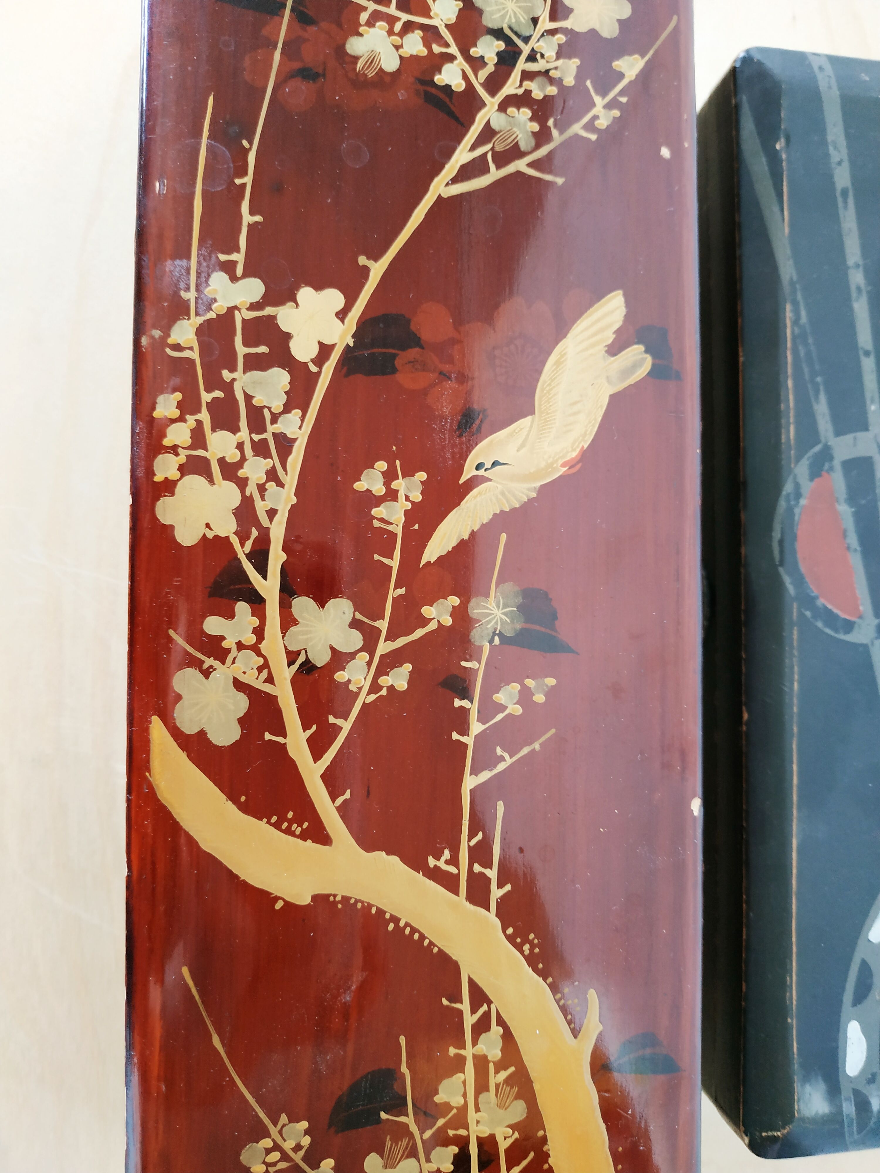 4 boîtes - Chine et laque Japon