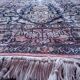 Handmade silk cashmere rug 155x92cm