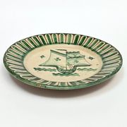 4 Vietri plates decorated by Fabbrica Ceramica Avallone, 1930s