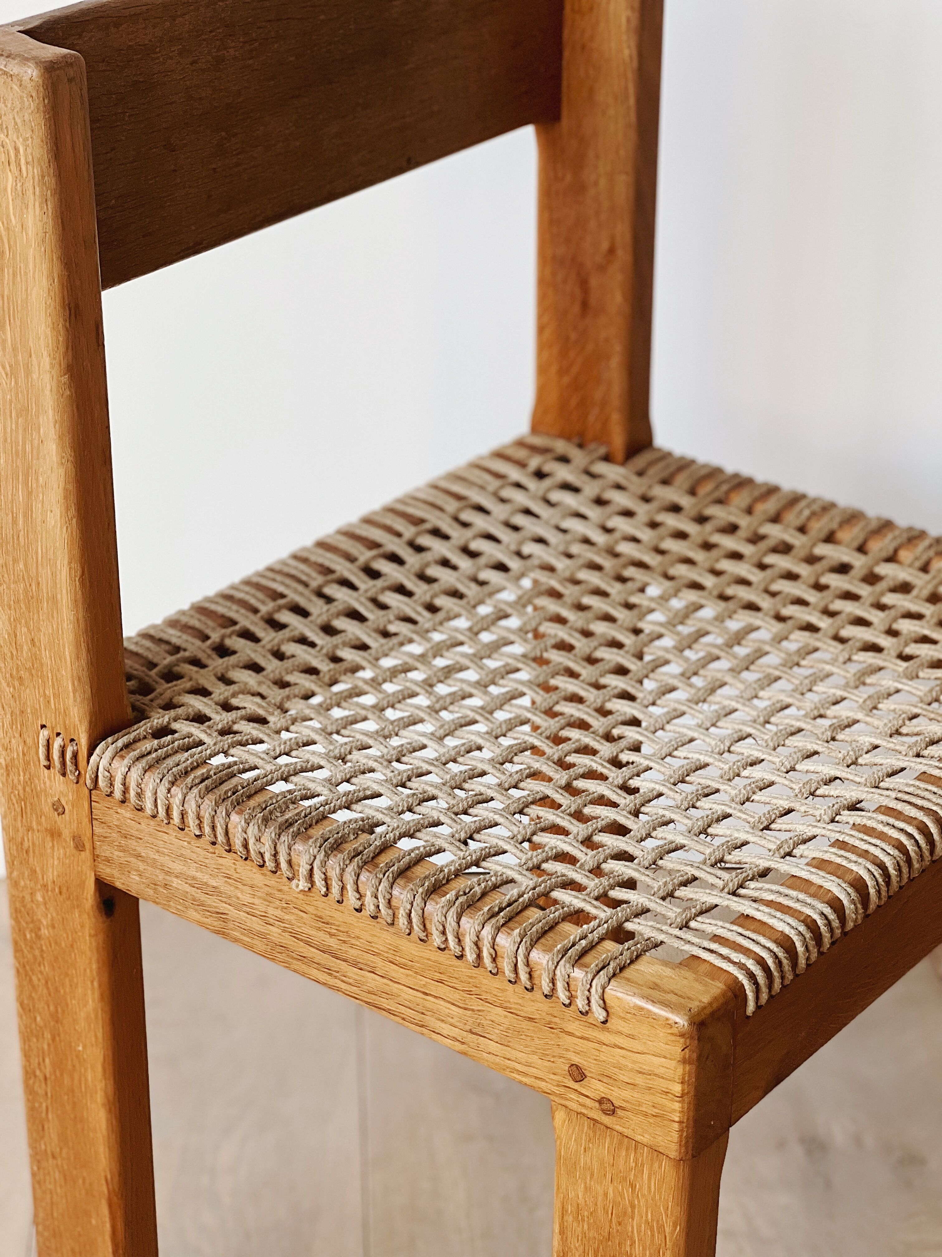 Set of 6 vintage chairs circa 60s