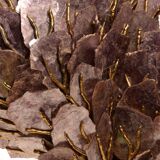 Mica foliage “tree” lamp