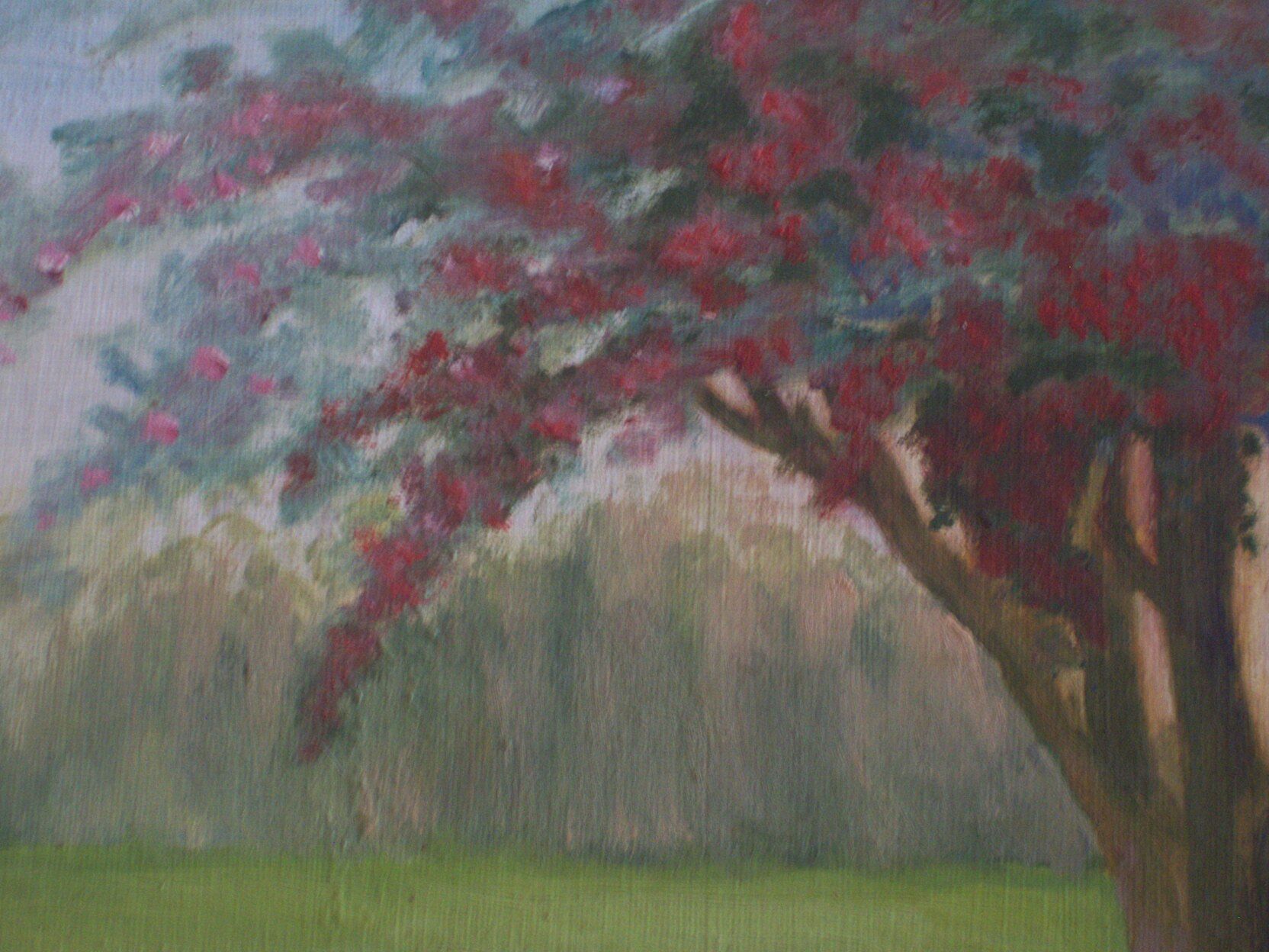 Painting by E. Leval