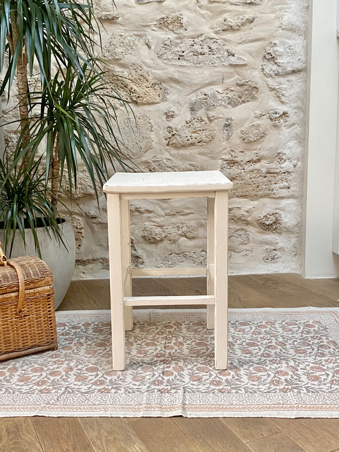 Wooden stool
