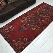 Tapis anatolien rouge et bleu sku 2222
