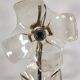 Flower lamppost, Murano Mazzega, 1960