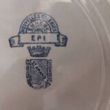 Round dish Terre de fer St Amand