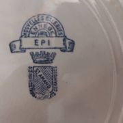 Round dish Terre de fer St Amand