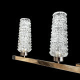 Chandelier mid century modern geometric shape 1 meter long