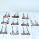 Set of vintage furniture handles