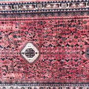 Abadeh rug Persian hand made vintage