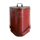 Metal firefighter's bin