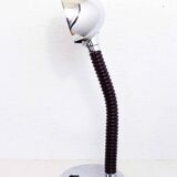 Chrome metal desk or side lamp