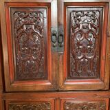 Chinese cabinet laqué red