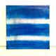 Abstract Blue Oil Painting