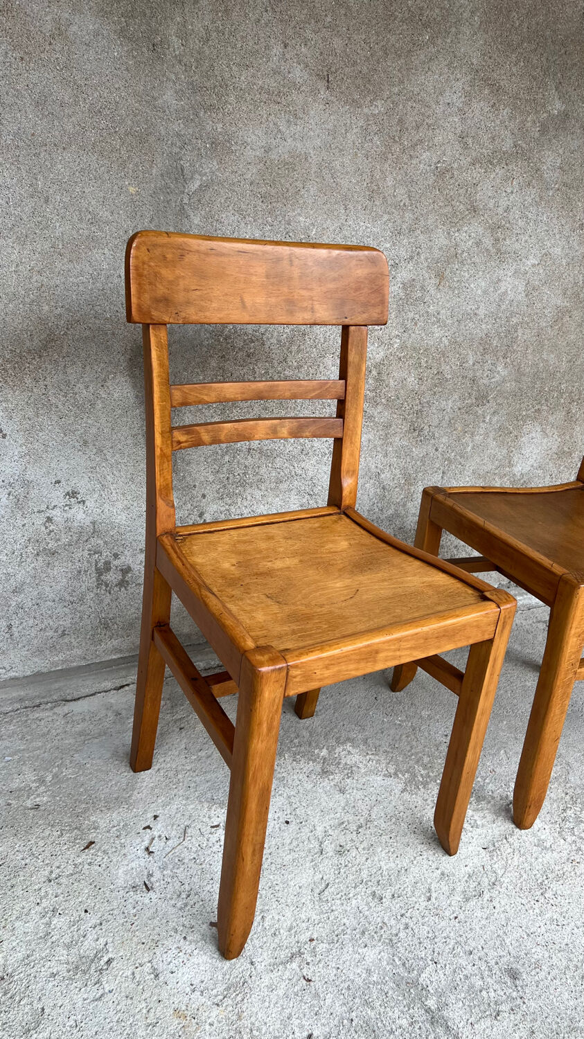 2 vintage bistro chairs