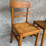 2 vintage bistro chairs