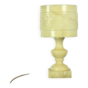 Lampe de table en marbre unique, Norvège années 1970