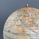 Terrestrial globe world map geographer Forest XIXth
