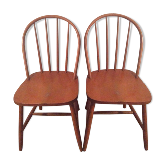 Paire de chaises Imexcotra style scandinave des années 50