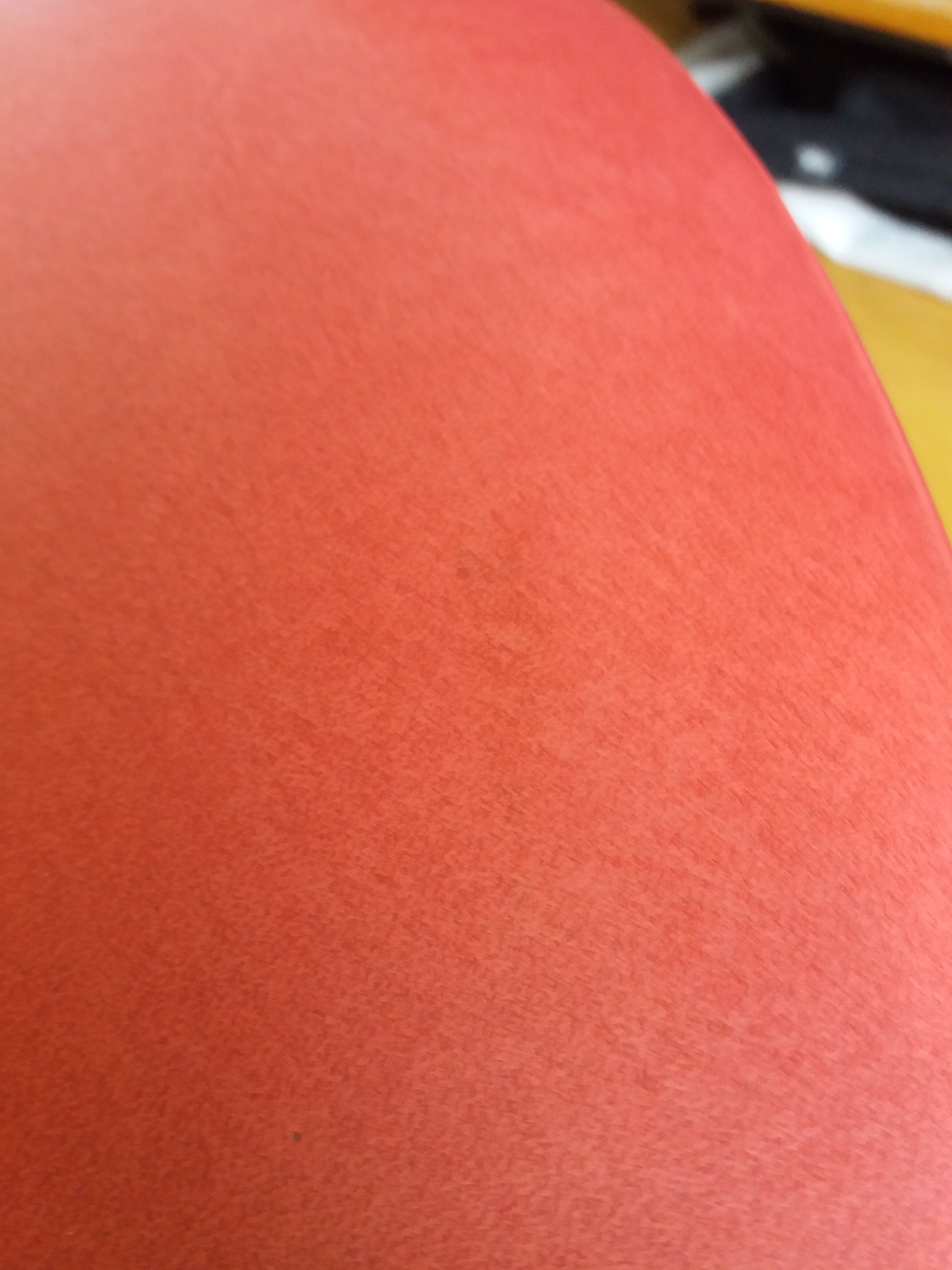 Baumann skai red imitation leather chairs from the 1950s