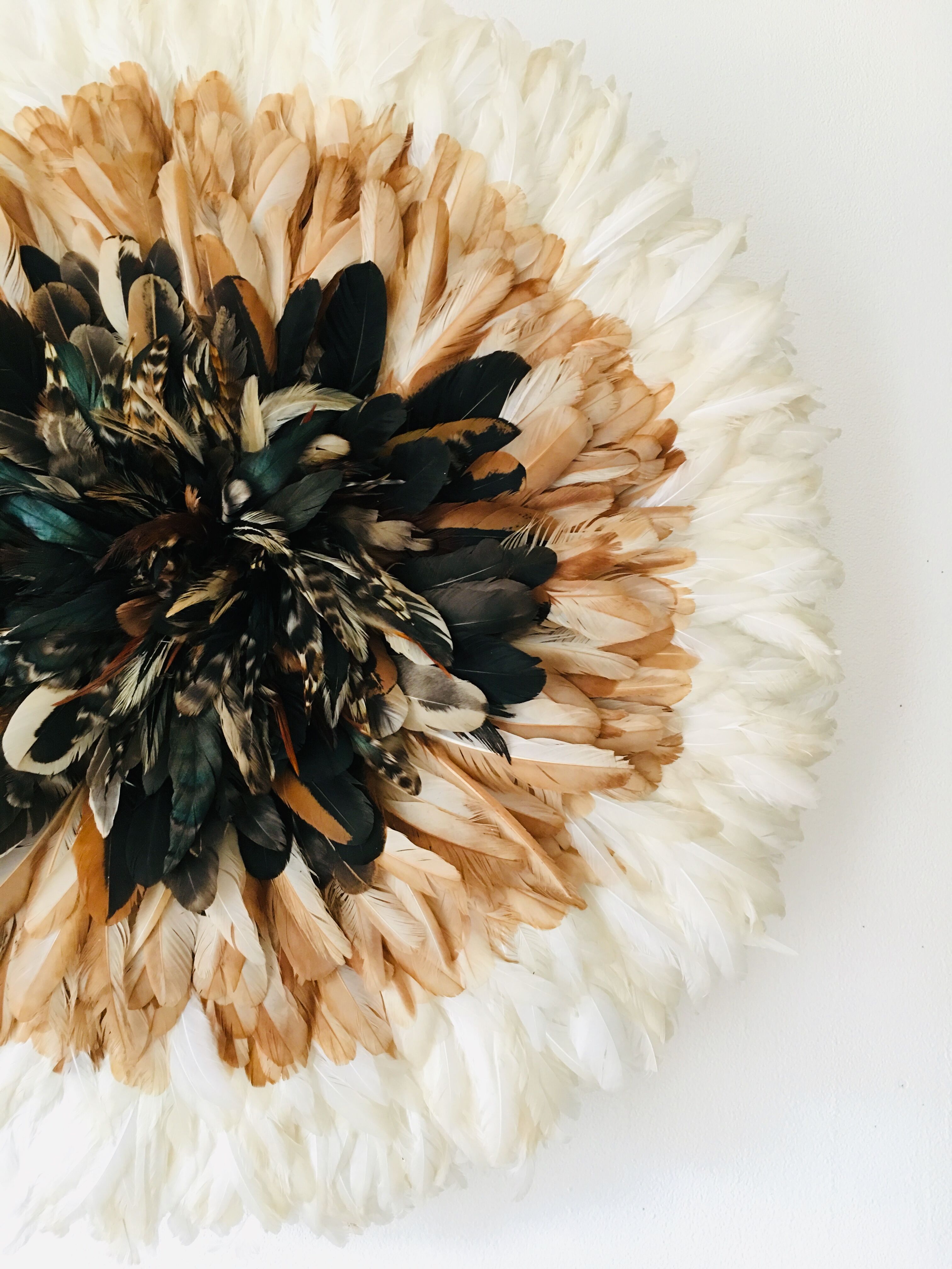 Juju hat beige speckled 65 cm