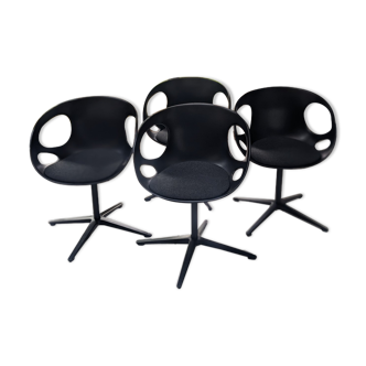 Set of swivel chairs Rin Fritz Hansen by Hirochimi Konno