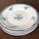 Lot of 7 plates old iron land of saint Amand hamage north model medallion