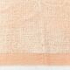 8x10 Pale Orange Beige Handmade Vintage Oushak Rug