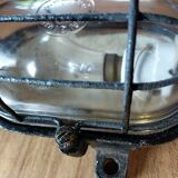 Industrial cast iron wall lights