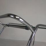 Art Deco trolley, chrome serving cart, 1950s