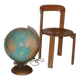 XXL Illuminated Globe Earth 1964