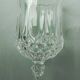 6 crystal stem glasses