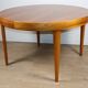 Scandinavian extendable dining table in teak – 1960s