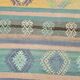 Tapis Kilim Anatolien 5x9 ft – Rayures Pastel en Vert Menthe, 163x268Cm