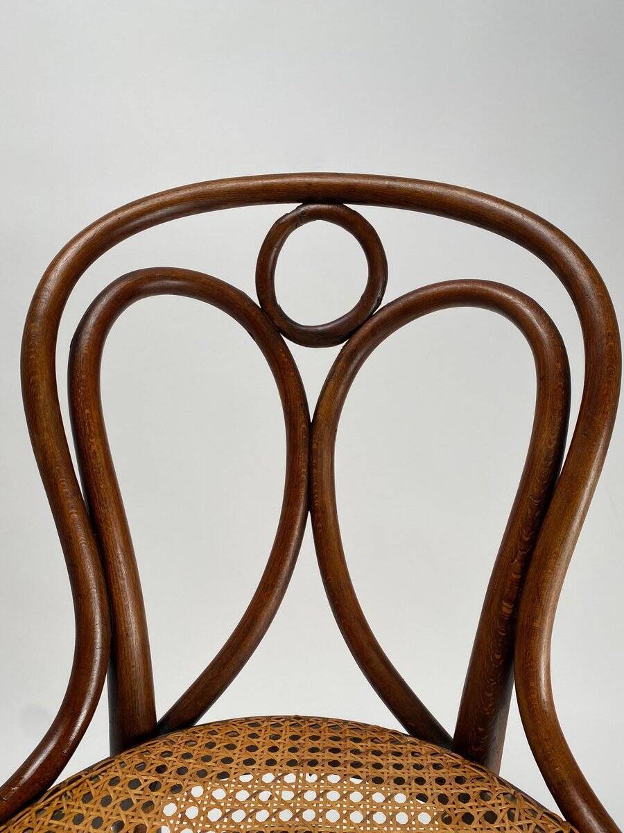 Austrian Bent Beech Chairs, 1890s, Set of 4
