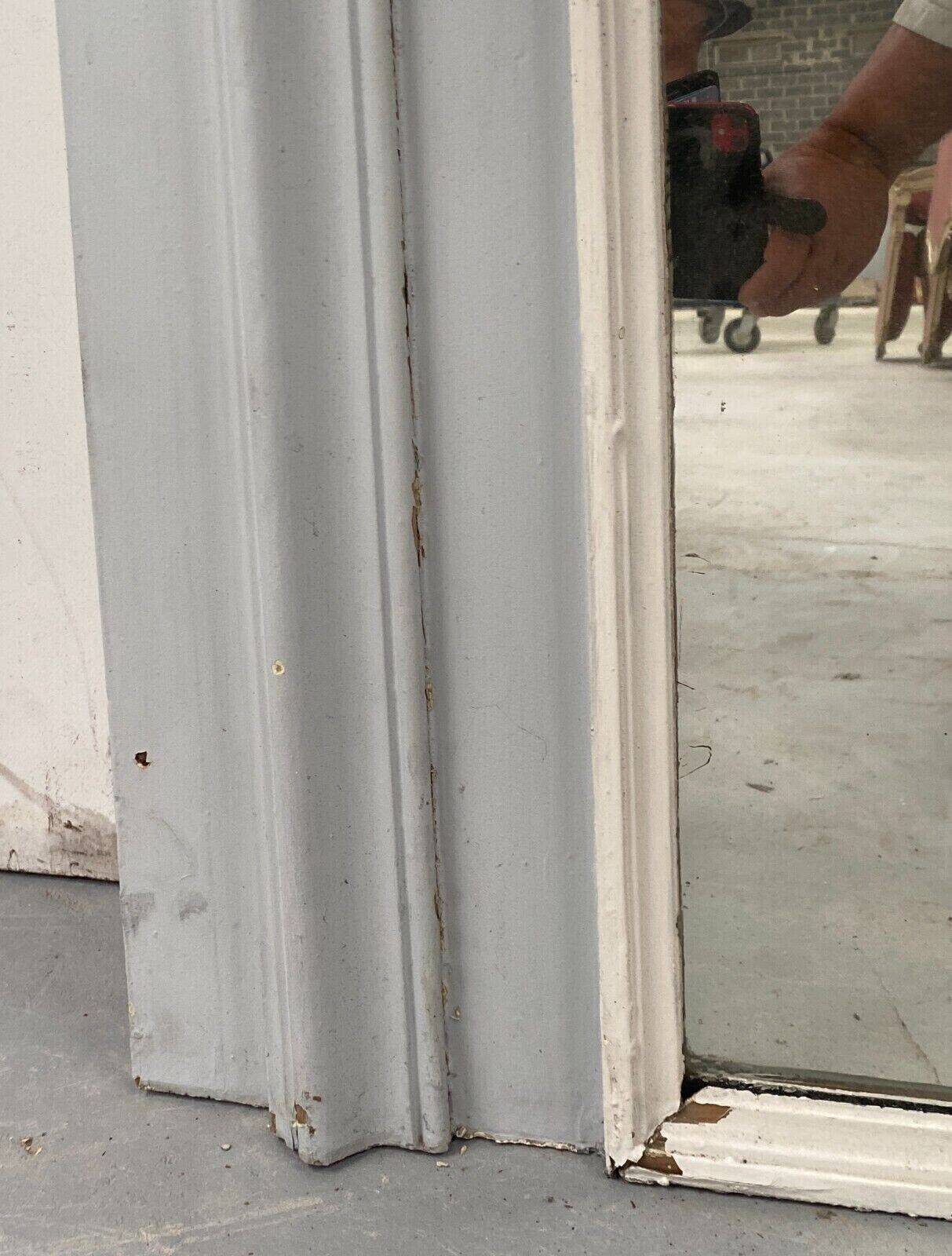 Louis XVI style trumeau in wood and patinated stucco 20th century