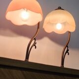 Pair of bedside lamps