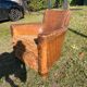 1930s leather club armchair