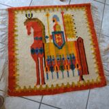 Kilim/tapisserie murale polonaise par M Domanska 1971
