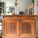Bahut patinated wood