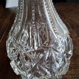 Carafe, vase, vintage soliflore cut glass