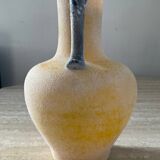 Scavo Murano vase jug in yellow glass paste