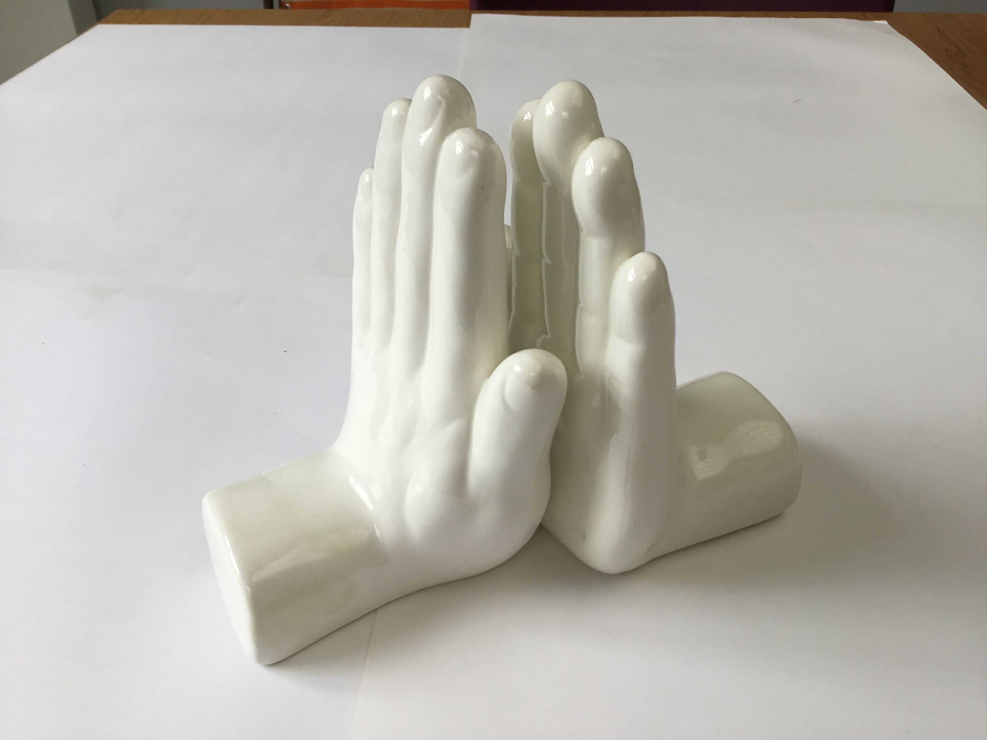 Bookends in earthenware 1980's